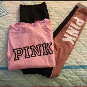 Pink set 2 pieces set